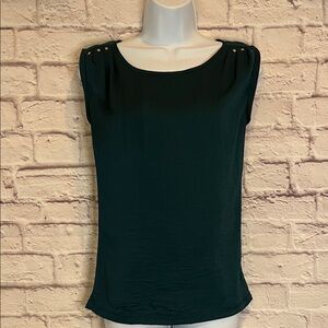 The Limited Dark Green Blouse